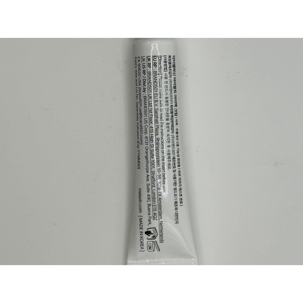 Dr. Melaxin Eyephalt EP Eyebag Cream for Dark Circles 10g 0.35oz All Skin Types - Picture 5 of 5